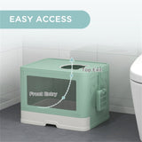 Fully Enclosed Cat Litter Box/Cat Litter Box 09412178