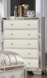 Madison Upholstery Chest Made With Wood in Beige Color 808857573247