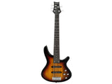 GIB 5 String Full Size Electric Bass Guitar SS Pickups and Amp Kit for The 57898654