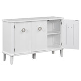U_Style Simple and Atmospheric Wood Veneer Fraxinus Mandschuric Cabinet with Three Acacia GL-N711P170564K