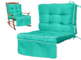 Outdoor High-Back Chair Cushions, One-Piece Hinged and Back Design, Fade-Resistant & Waterproof 79684173