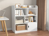 Kids Bookcase, Bookshelf with 6 Compartments, Shelves and Cube Organizer, for Bedroom Living Room 48428441