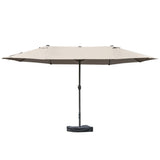 Outdoor beach umbrella/Double-Sided Market Umbrella 54071025