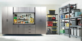 Astro Series 32 in. W x 28 in. H x 20 in. D Metal Wall Mounted Base Drawer Storage Cabinet B040P285918