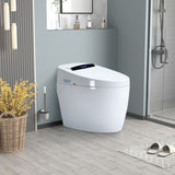 Smart Toilets with Heated Bidet Seat.Portable toilet with bidet built.Intelligent Toilet Auto W3133P256590