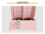 80*34*86CM Pink PP track connector assembly, circular design with green carpet 1 cat teaser stick, 44605047