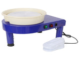 Professional Pottery Wheel for Adults,11inch Ceramic Forming Machine,60-300RPM Adjustable Speed,Foot W465P381426