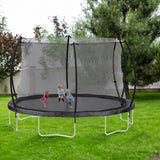 ZNTS 14FT Trampoline , Trampoline for Kids and Adults with Enclosure Net and W285P236466