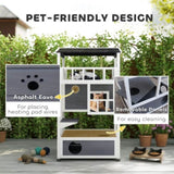 Wooden Cat House/Cat Trees /Cat Climbing Tower 60469772
