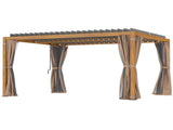 Outdoor retractable pergola 27908898