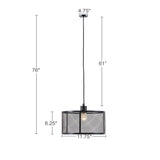 Metal Mesh Pendant B03596562