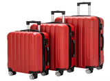 3-in-1 Multifunctional Large Capacity Traveling Storage Suitcase Luggage Set Red 48923879