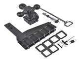 Trailer Hitch 6-inch Drop/Rise with Hook Tri-Ball 1-7/8" 2" 2-5/16" Drop Hitch 28525728