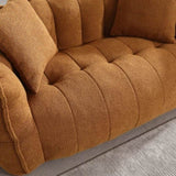 Soft beanbag chair with high resilience foam core for two people. The comfortable square recliner W1996P182159