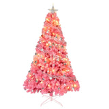 6 FT Artificial Christmas Tree, Unlit Christmas Pine Tree with 1000 Branch Tips and Sturdy Metal 27486356