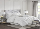 7-Piece King 100% Polyester Pieced Pleated Tufted Comforter Set B035P463184