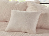 6 Piece Reversible Scalloped Edge Daybed Cover Set Blush Daybed B03597553