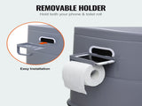 Portable Camping Toilet, Portable Sanitation Unit with 1.3 Gal Separate Inner Pail & Detachable 82804149