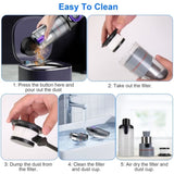 ZNTS 3 In 1 Handheld Vacuum Cleaner Cordless Car Vacuum 15000PA Rechargeable Duster with 2 Modes 2 24705807