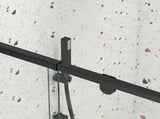 50-54" W x 71" H Piovt Swing Glass Shower Door,Pivot Frame Sliding Shower Door with 1/4" Clear W2122P199035
