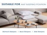 White square pillows suitable for bed 20*20 inches, sofa 62157672