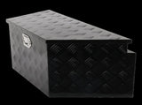 34"*14.5"*15" Aluminum Trailer Tongue Tool Box Toolbox Truck Bed Storage Black returns wit MT018049 15091001