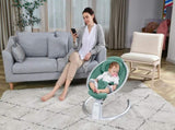 Electric Baby Bouncer for Infant,Bluetooth Baby Swing Enabled Automatic, Baby Rocker Inset Music T5170P409355