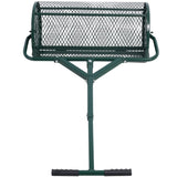 Peat Moss Spreader 24inch,Compost Spreader Metal Mesh,T shaped Handle for planting seeding,Lawn and W46554056