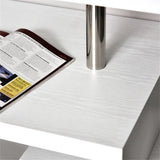 Office desk with display stand white 99892663
