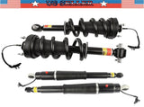 2 Front Strut Assys 2 Rear Shock Absorbers Fit for Cadillac Escalade Chevrolet Suburban Tahoe GMC 32563151