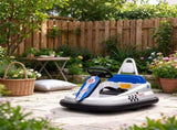 White 6V Electric Ride-On Bumper Car for Kids, 360&deg Spinning & Bumping Fun, Ideal for Toddlers 41020228