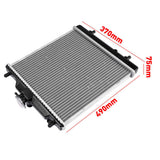 K7711-85210 Radiator Replacement for Kubota RTV1100 RTV1100CRX RTV1100CR RTV1100CR9 RTV1100CW 07568424