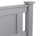 Vertical Decorative Core Bed Grey Twin Replacement code 80070508 22600065