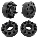 ZNTS 2pcs Professional Hub Centric Wheel Adapters for Dodge Dakota Ram Durango 2002-2011 Black 63087201