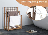 Vertical towel rack brown 96586192