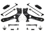 14 Pcs Front Outer Tie Rod End Link Control Arm fit for Toyota RAV4 2006 - 2014 2018 84248655
