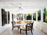 52" Ceiling Fan Without Light, 3 ABS Blades Farmhouse Ceiling Fan with Remote Control 6-speed W934P210178