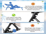 Folding Chaise Lounge Chair with Face Hole for Tanning, 5-Position Adjustable Textilene Outdoor 98892463