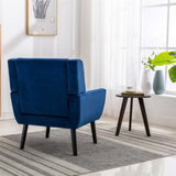 Modern Soft Velvet Material Ergonomics Accent Chair Living Room Chair Bedroom Chair Home Chair With W676P313964