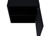 Black Hi Wall Cabinet with 1 Door B062P252191