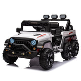 ZNTS 24V Ride On Large PickUp Truck car for Kids,ride On 4WD Toys with Remote Control,Parents Can Assist W1396134562