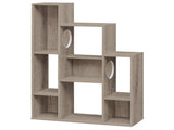 Cat Bookshelf Cabinet , 8 Organized Storage Sections & Multiple Climbing Platforms 81644377