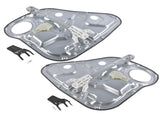 2Pcs Rear Window Regulators with Motor 834812B000 834712B000 Fits for Hyundai Santa Fe 2.7L 3.3L 74251951