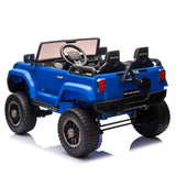 ZNTS 24V Two-seater Kids Ride On Car W/Parents Remote Control, Licensed Toyota LC250,4WD,220w Motors,With W1396P178754