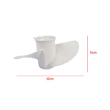 3-Blade Aluminum Boat Outboard Propeller Fits for Yamaha Engines 50-130HP F75 15 Tooth RH 39023692