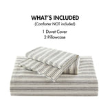 3 PCS Queen Duvet Set Tan B035P319222
