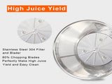 800W Home Use Multi-function Electricwith 3" Feed Chute for Whole Fruits and Veg,Centrifugal 20549252