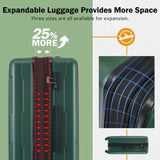 2 Piece Luggage Set with Bags Expanable Spinner Wheels ABS Lightweight Suitcase with TSA Lock N732P198745F