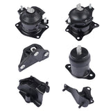 Set of 6 Engine Motor & Mount A4517 A4516 for Honda Accord 2.4L 2003-2007 Auto 05749091