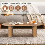 ZNTS 51'' Tapered Tabletop Coffee Table W1445P153017